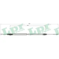 LPR C0642B Handremkabel