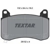 Textar 2615201 Remblokken