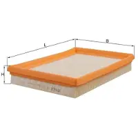 MAHLE ORIGINAL LX 687 Luchtfilter