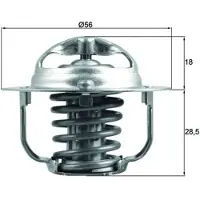 MAHLE ORIGINAL TX 208 88D Thermostaat, koelvloeistof