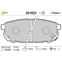 Valeo 301823 Remblokken