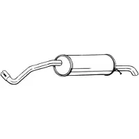 Bosal Geluiddemper achter 278-715