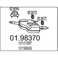 MTS 01.98370 Einddemper