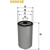WIX FILTERS Brandstoffilter 95003E