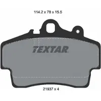 Textar Remblokkenset, schijfrem 2193702