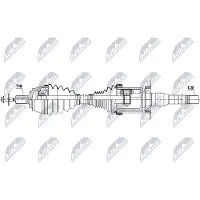 NTY NPW-VV-165 Aandrijfas