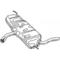 Bosal Einddemper 227-031
