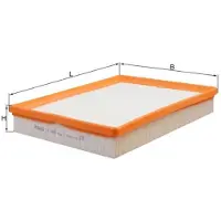 MAHLE ORIGINAL LX 4849 Luchtfilter