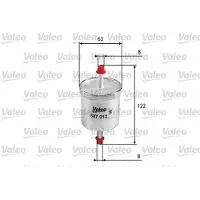 Valeo Brandstoffilter voor o.a. FORD, INFINITI, ISUZU, NISSAN