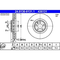 Ate Remschijf 24.0136-0131.1