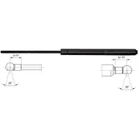 METZGER 2110340 Gasveer achterklep