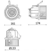MAHLE ORIGINAL Interieurventilator AB 328 000P