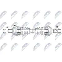 NTY Aandrijfas NPW-VV-173