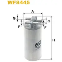 WIX FILTERS WF8445 Brandstoffilter