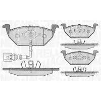 MAGNETI MARELLI Remblokkenset, schijfrem 363916060132