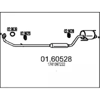 MTS 01.60528 Einddemper