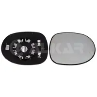 Alkar 6432943 Spiegelglas, buitenspiegel