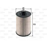 Valeo Brandstoffilter 587928