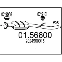 MTS Middendemper 01.56600