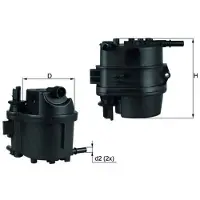 MAHLE ORIGINAL Brandstoffilter KL 779 Mahle voor o.a. CITROEN, FORD, MAZDA, PEUGEOT, TOYOTA