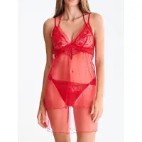 Lisca Slipdress Miracle | Maat: 38 | Kleur: Rood