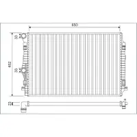 Valeo Radiateur 701132