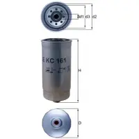 MAGNETI MARELLI 154768286690 Brandstoffilter