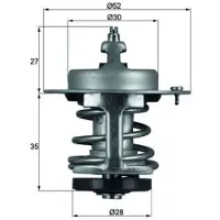 MAHLE ORIGINAL TX 69 79 Thermostaat, koelvloeistof