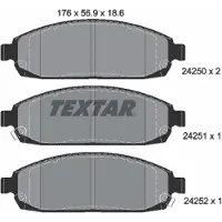 Textar Remblokset 2425001, voor