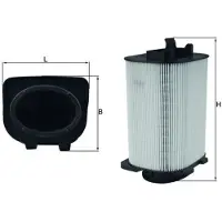 MAGNETI MARELLI 154072371425 Luchtfilter