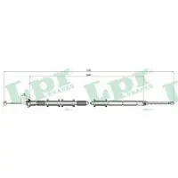 LPR C1320B Handremkabel