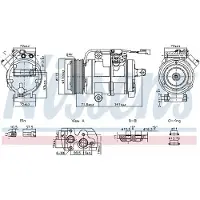 Nissens 891060 Aircopomp