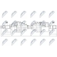 NTY NPW-NS-048 Aandrijfas