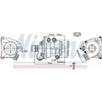Nissens Waterpomp, motorkoeling 831087