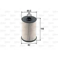 Valeo Brandstoffilter 587924