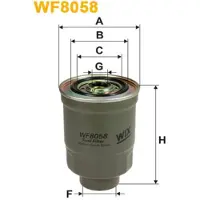 WIX FILTERS WF8058 Brandstoffilter