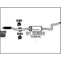 MTS Middendemper 01.50893