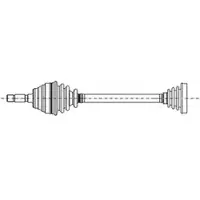 METELLI Aandrijfas 17-0647