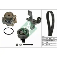 INA Waterpomp + Distributieriemset 530054631 Ina voor o.a. AUDI, VOLKSWAGEN