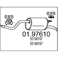 MTS 01.97610 Einddemper