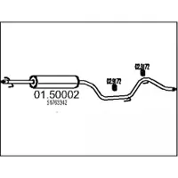 MTS Middendemper 01.50002