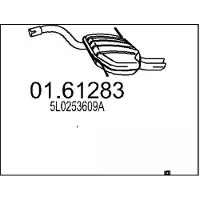 MTS 01.61283 Einddemper