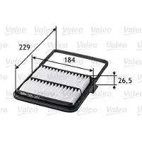 Valeo 585287 Luchtfilter