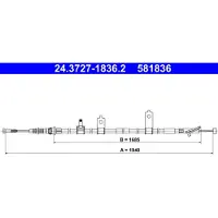 Ate 24.3727-1836.2 Handremkabel