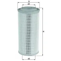 MAHLE ORIGINAL MAHLE luchtfilter LX 1595