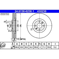 Ate Remschijf 24.0130-0230.1
