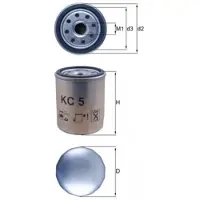 MAGNETI MARELLI 154076392890 Brandstoffilter