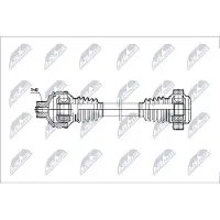 NTY Aandrijfas NPW-AU-081