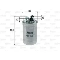Valeo 587515 Brandstoffilter