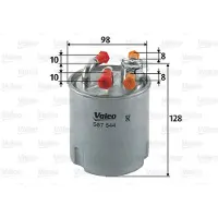 Valeo Brandstoffilter 587544